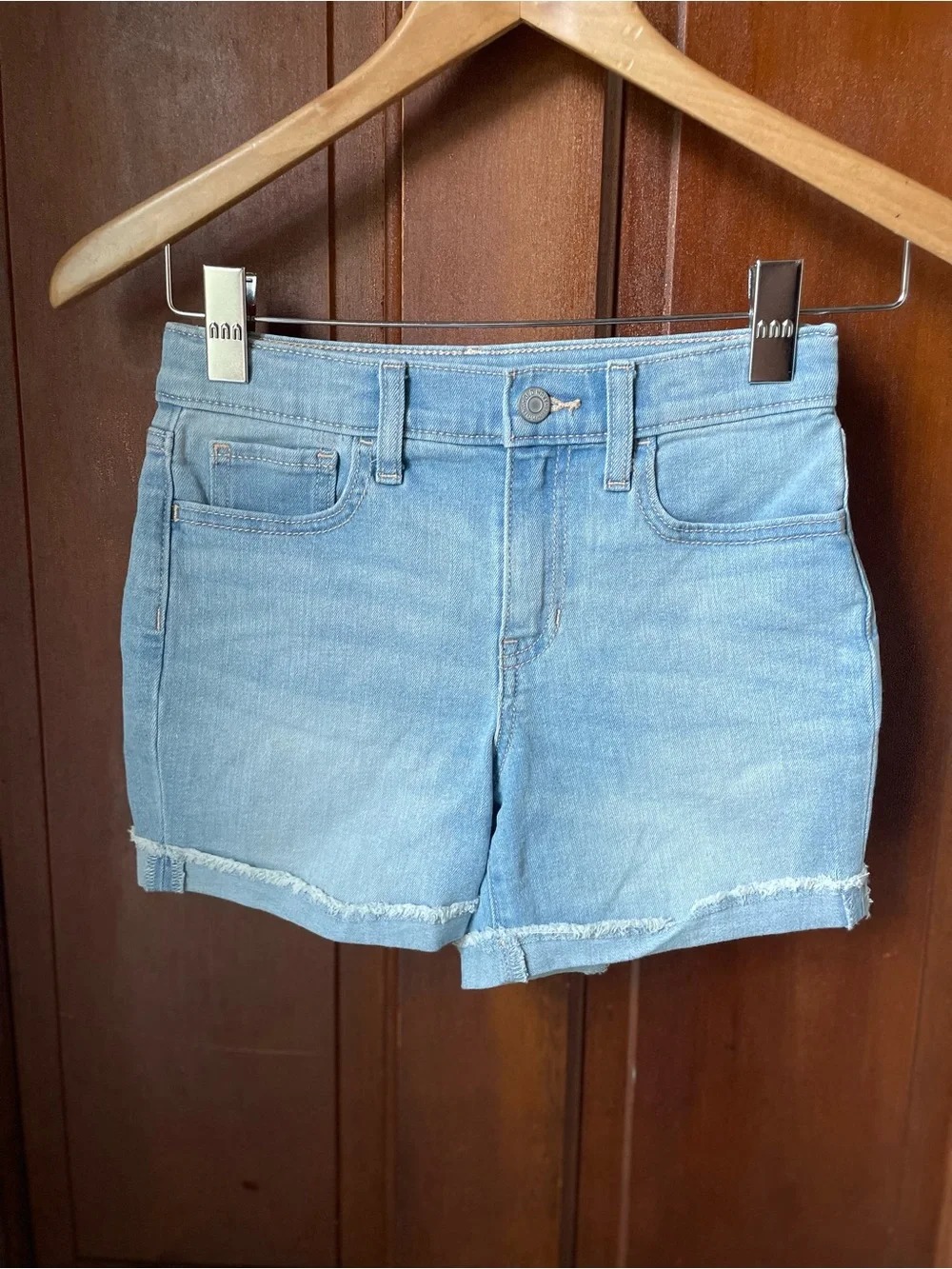 Old Navy girls size 10 high rise denim shorts